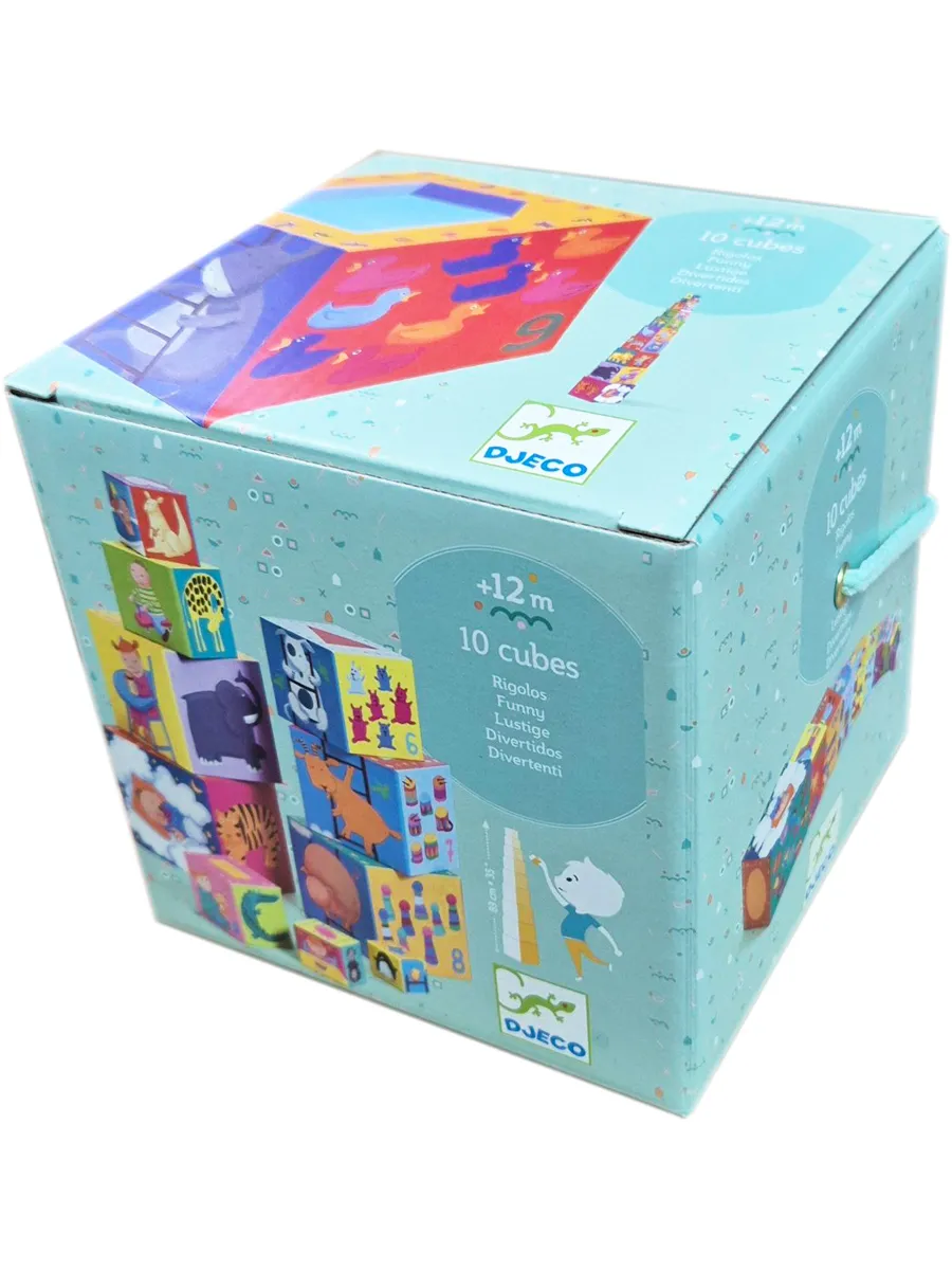 Blocks for infants Кубики-пирамида Забавные кубики DJ08503
