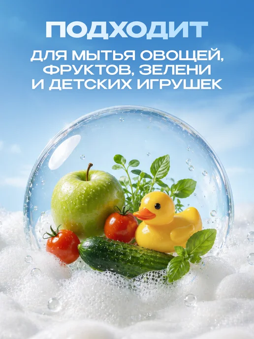SYNERGETIC Средство для мытья посуды, Зеленый чай, 5 л, 5 л, фото 5