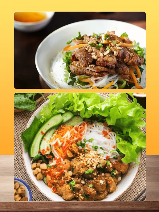 THANH LOC Лапша вермишель рисовая Bun Kho 500г - 2шт, 500 г, 2 шт, фото 6