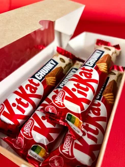 Кит кат шоколад kitkat в коробке батончики шоколадные 4 шт kitkat батончик 212025937 купить за 291 ₽ в интернет-магазине Wildberries