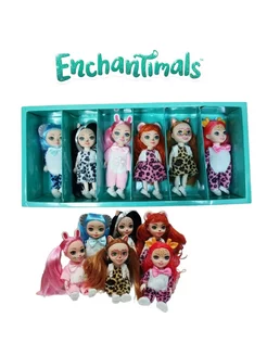 Игровой набор Куклы Enchantimals, 6 шт GUMKA 212048487 купить за 936 ₽ в интернет-магазине Wildberries