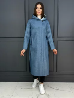 Пальто осеннее больших размеров Karmel Style 212146515 купить за 12 798 ₽ в интернет-магазине Wildberries