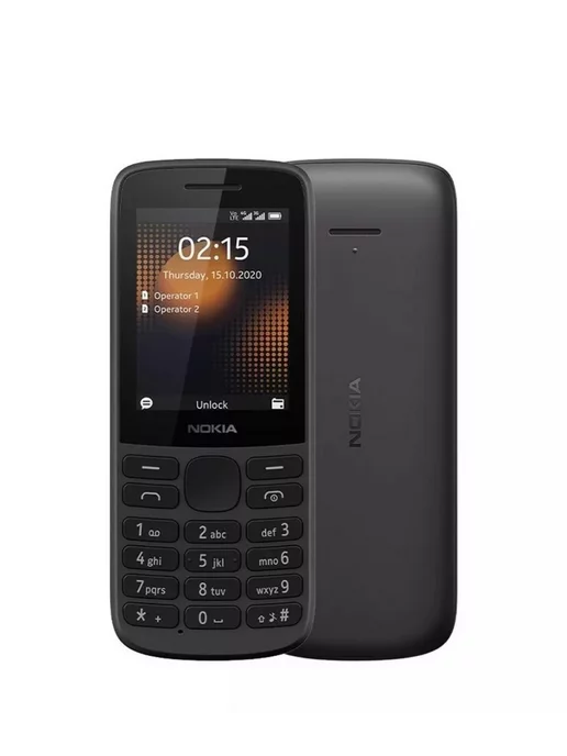 Nokia Мобильный кнопочный телефон 215 2sim