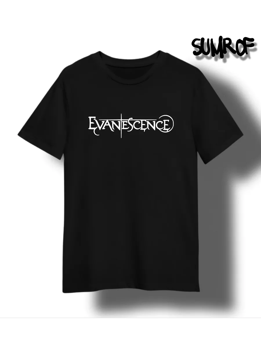 Футболка evanescence рок группа