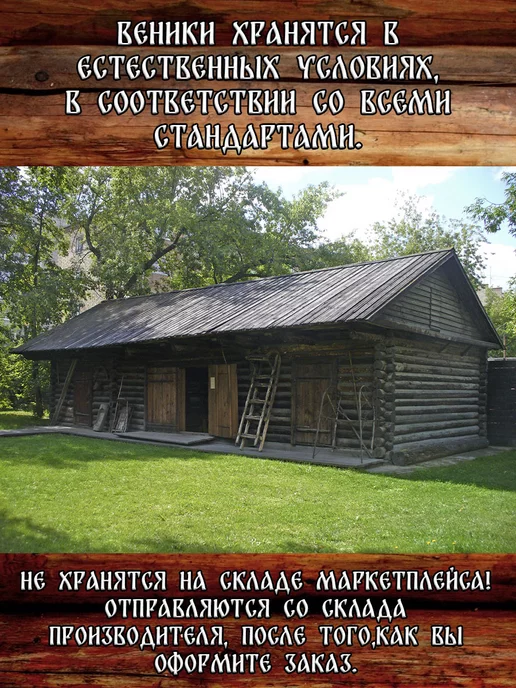 Дубовый Веник Комплект веников для бани, можжевельник и 2 березы 2026, вариант, фото 7