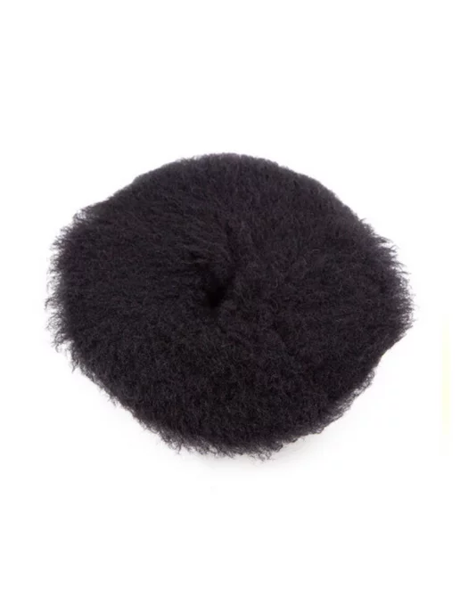 Shine Systems Black Wool Полировальный круг из черного меха 125мм, черный