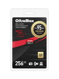 Карта памяти MicroSDXC 256GB Class 10 UHS-I U3 OltraMax 212366252 купить за 1 908 ₽ в интернет-магазине Wildberries