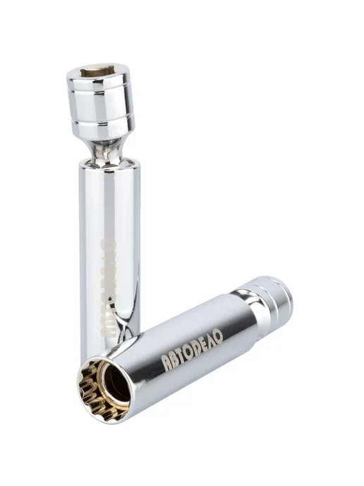 АВТОDЕЛО Ключ свечной х16 с магнитом головка 12PT DR3 8 PRO 34236, вариант, фото 3