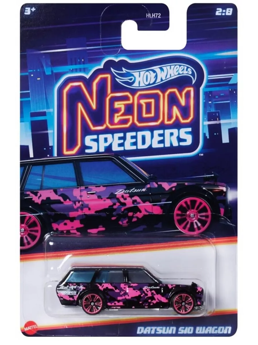 Hot Wheels Спецсерия Neon Speeders Хот Вилс Премиум 212434201