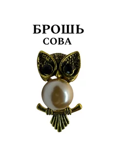 Брошь Сова ButShop 212455193 купить за 101 ₽ в интернет-магазине Wildberries