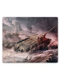 Коврик для мышки World of Tanks HIKOMORI 212456037 купить за 446 ₽ в интернет-магазине Wildberries