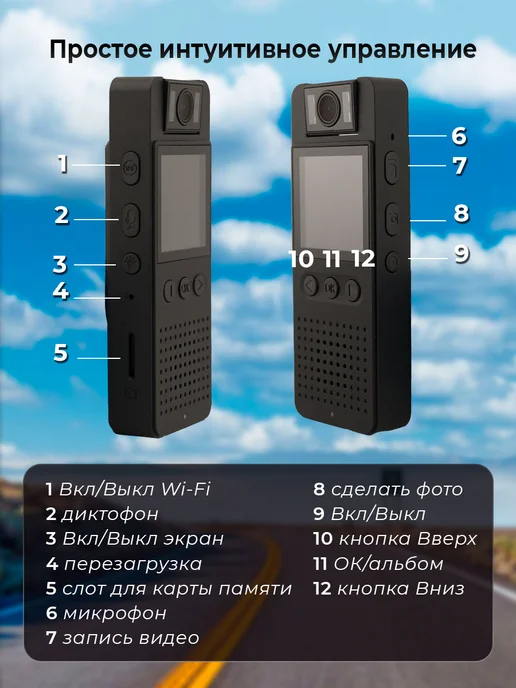 JIL Нагрудная камера видеорегистратор с высоким качеством съёмки, вариант, фото 8
