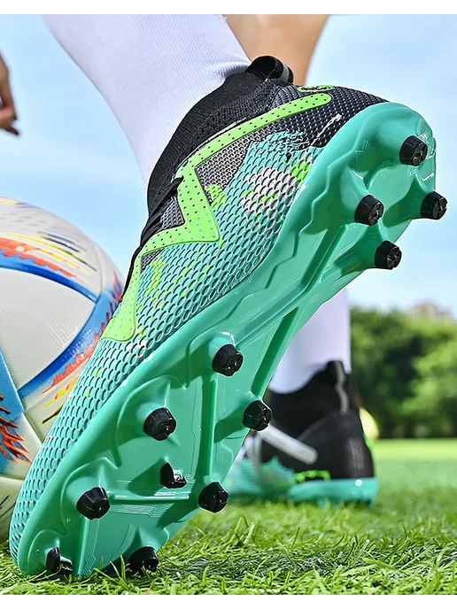 ExpertFootClub Бутсы футбольные с шипами, голубой, фото 3