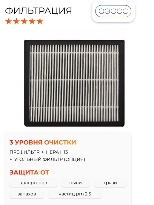 Ballu Очиститель воздуха приточный ONEAIR ASP-100WH, вариант, фото 7