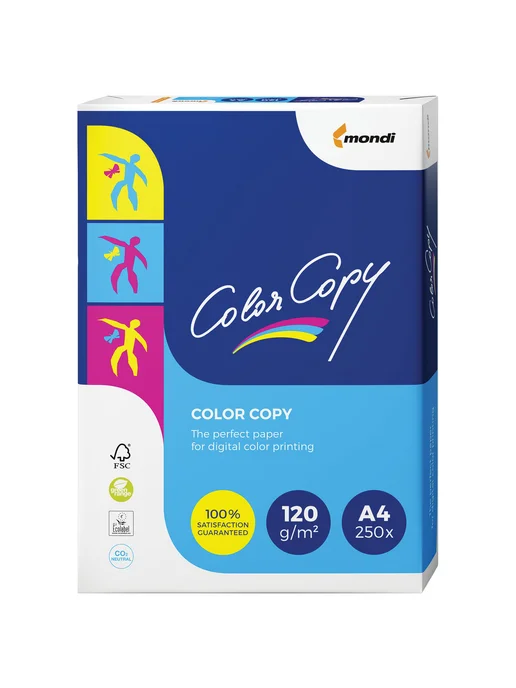 Бумага Color copy Color Copy Цветная A4, 250 листов, 1 пачка