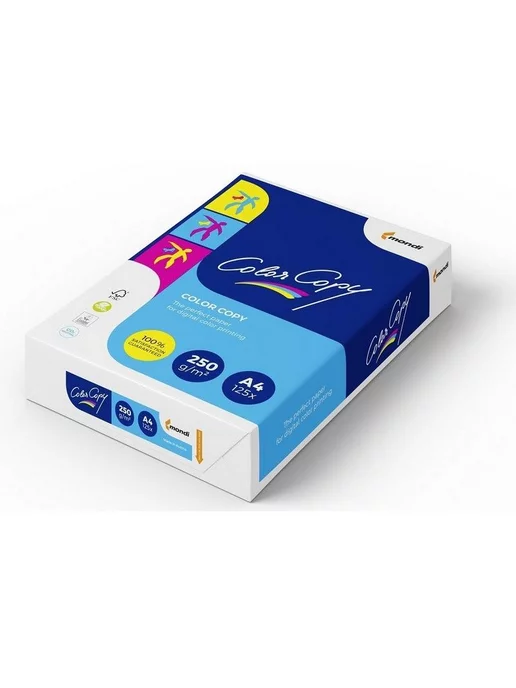Бумага Color copy Color Copy Цветная A4, 125 листов, 1 пачка