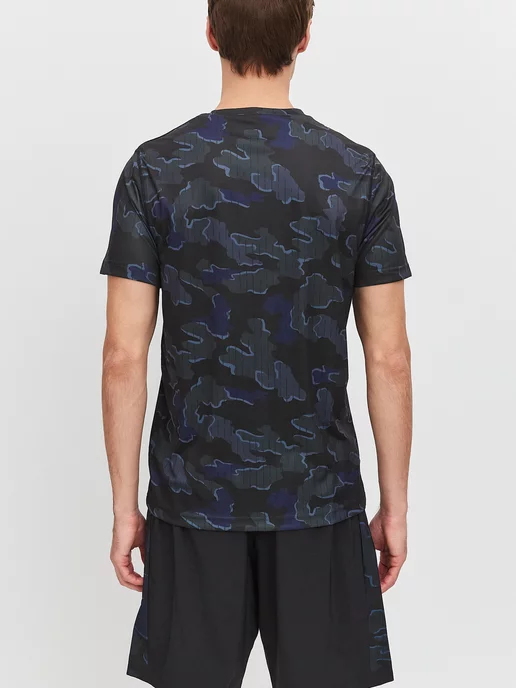 Reebok Футболка TRAIN MOTION CAMO TECHTEE, синий, фото 3