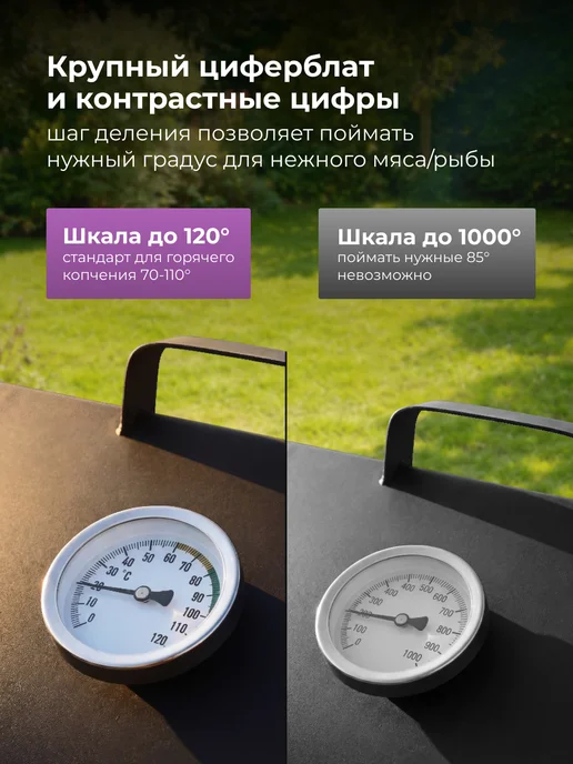 ВАСИЛИЧ Коптильня 3-ярусная горячего и холодного копчения 3 мм, 51 л, 3 шт, фото 6