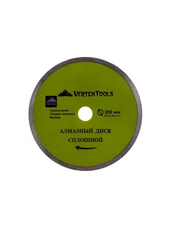 Диск алмазный сплошной для плиткореза (200х25.4 мм) 04-200-6 vertextools 212707544 купить за 684 ₽ в интернет-магазине Wildberries