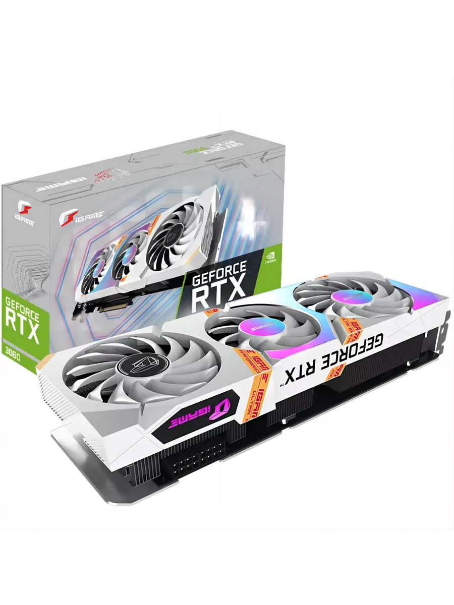 Видеокарта iGame GeForce RTX 3060 Ultra W OC 12 ГБ Colorful 212735171  купить за 30 960 ₽ в интернет-магазине Wildberries