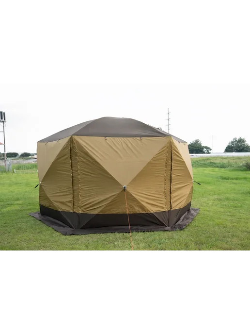 GOODSTORAGE Туристический шатер Mimir-2905S, коричневый, фото 8