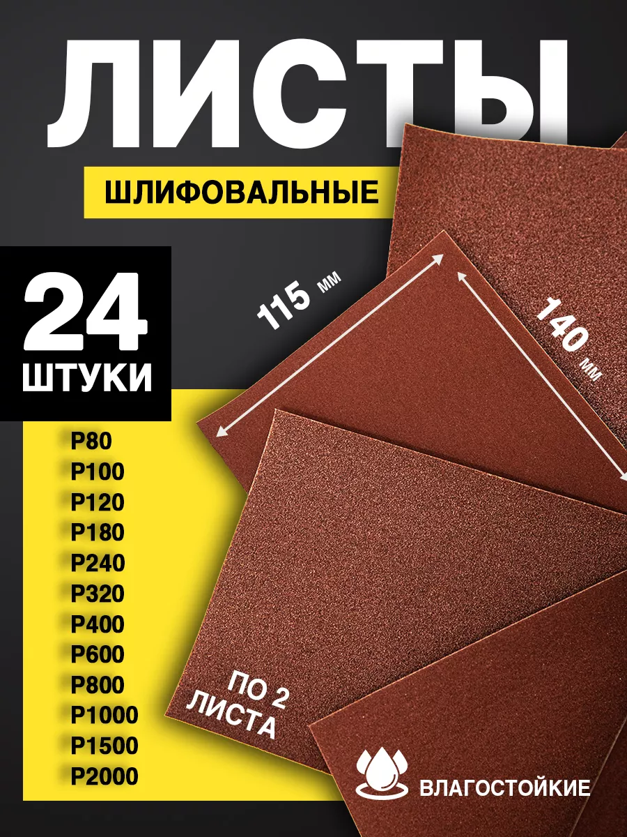 Наждачная бумага набор