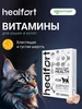 Витамины для кожи и шерсти для кошек, лосось, 60 таб Healfort 212798993 купить за 272 ₽ в интернет‑магазине Wildberries