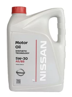 Моторное масло Nissan Motor Oil 5W-30 5л Nissan 212821186 купить за 2 296 ₽ в интернет-магазине Wildberries