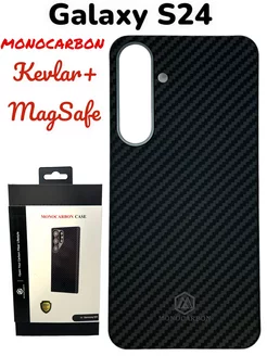 Карбоновый чехол Monocarbon на Samsung Galaxy S24 Monocarbon 212878157 купить за 2 700 ₽ в интернет-магазине Wildberries