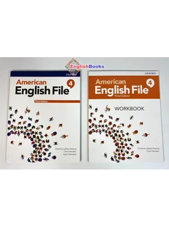 American English IV CD教材セット American English File 4 Third Edition, комплект c CD English Books
