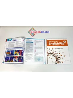American English IV CD教材セット American English File 4 Third Edition, комплект c CD English Books