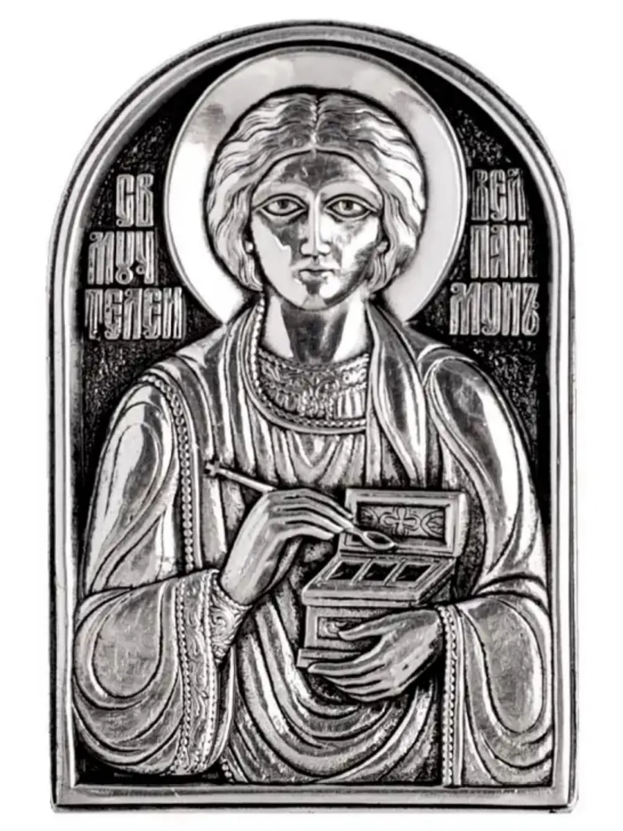 Икона в машину серебро аксессуары подарок