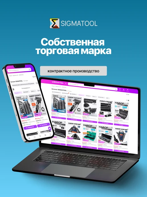 SIGMATOOL Ключи комбинированные 25 предметов, набор, черный, фото 8