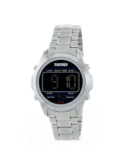 Наручные часы Skmei 2127SIBK silver-black Skmei 212989175 купить за 1 027 ₽ в интернет-магазине Wildberries