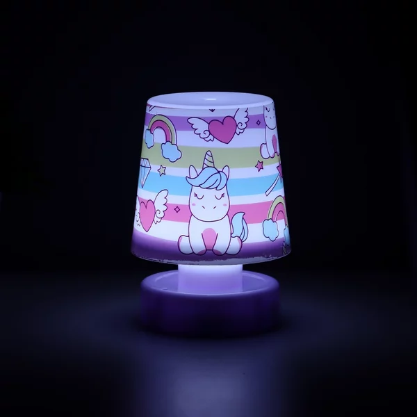 Ночник Единорог LED от батареек 3хААА