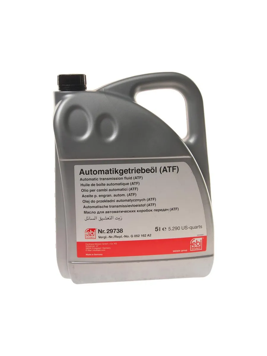 Масло трансмиссионное VAG ATF для АКПП 5л ATF Tiptronic FEB