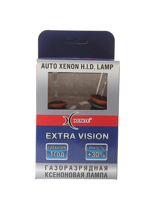 XENITE Лампа ксеноновая H11 PGJ19-2 6000K +30% блистер (2шт.) XENI, 2 шт, фото 2