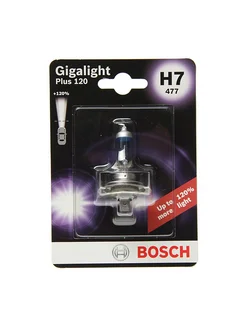 Лампа 12V H7 55W PX26d +120% блистер (1шт.) Gigalight Plus BOSCH 213086501 купить за 920 ₽ в интернет-магазине Wildberries