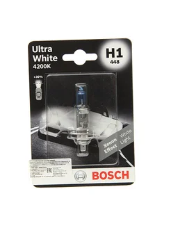 Лампа 12V H1 55W P14.5s блистер (1шт.) Ultra White BOSCH 213087313 купить за 637 ₽ в интернет-магазине Wildberries