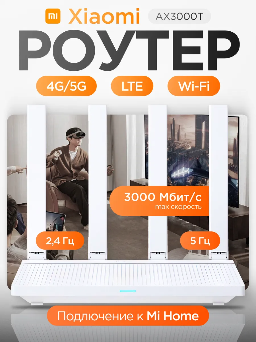 Wi-Fi Роутер на 4 антенны...