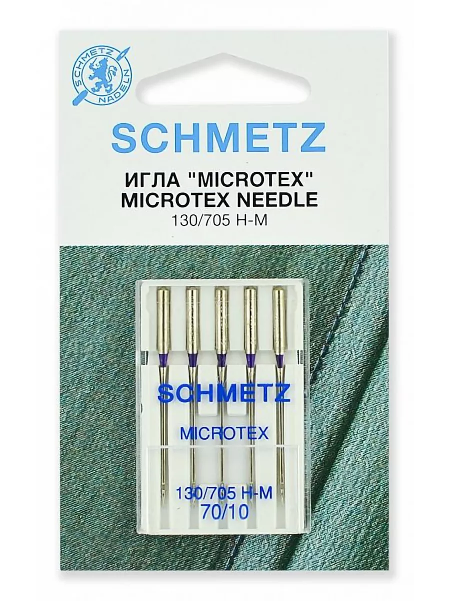 Иглы микротекс для швейных машин