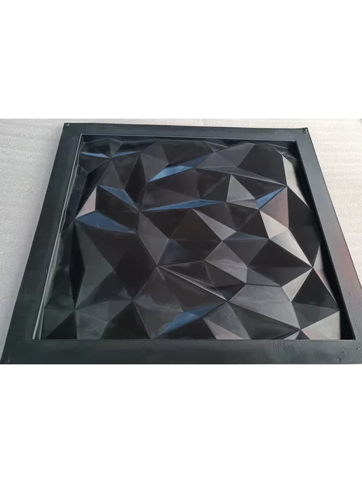 Нет бренда Пластиковая форма для 3D панели Лед 50х50см, 50x50 см, фото 5