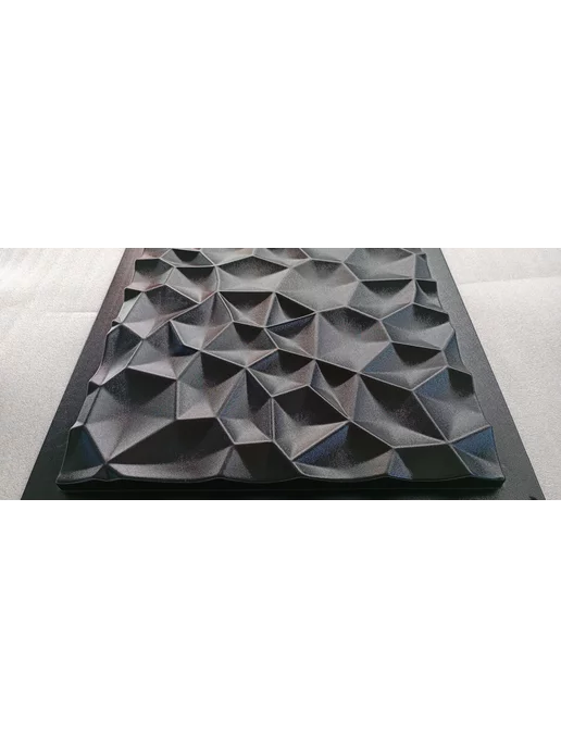 Нет бренда Пластиковая форма для 3D панели Шелл 50х50см, 50x50 см, фото 3