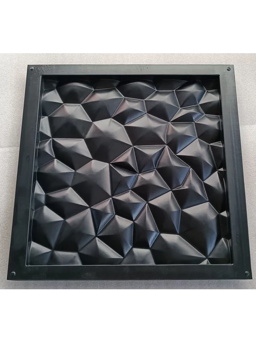 Нет бренда Пластиковая форма для 3D панели Шелл 50х50см, 50x50 см, фото 4