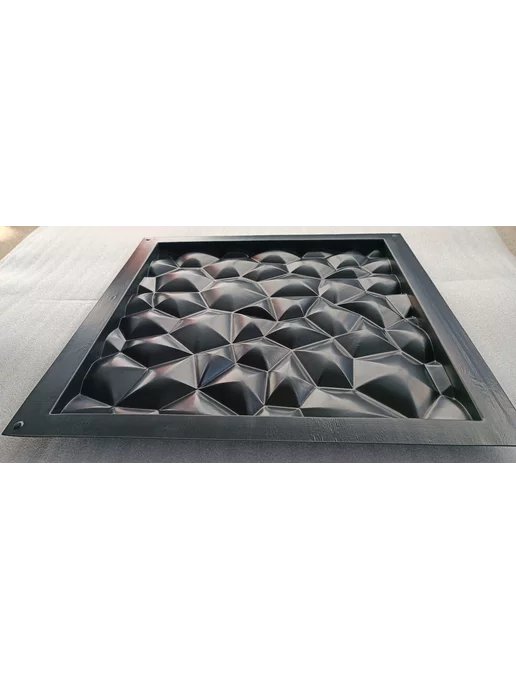 Нет бренда Пластиковая форма для 3D панели Шелл 50х50см, 50x50 см, фото 5