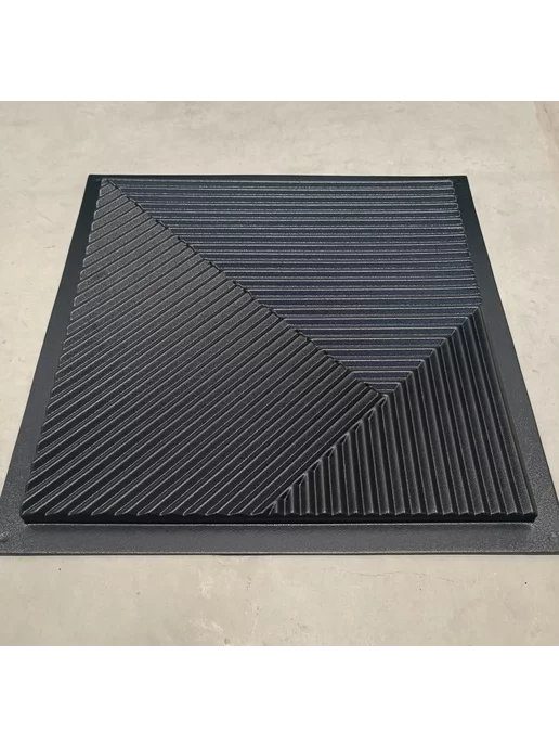 Нет бренда Пластиковая форма для 3D панели Консул 01размер 50х50см, 50x50 см, фото 5