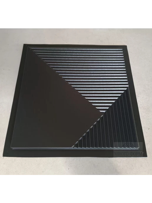 Нет бренда Пластиковая форма для 3D панели консул 03 размер 50х50см, 50x50 см, фото 2