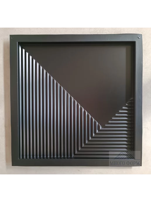 Нет бренда Пластиковая форма для 3D панели консул 03 размер 50х50см, 50x50 см, фото 4