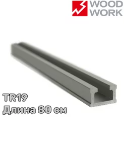 Профиль-шина алюминиевая T-track 19х12 мм. TR19.080 WOODWORK 213407948 купить за 410 ₽ в интернет-магазине Wildberries