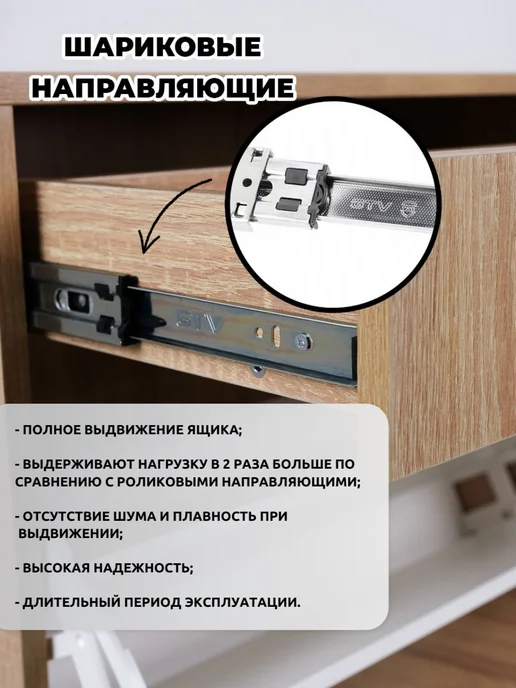 Puffsib Тумба в прихожую для обуви закрытая, коричневый, фото 4
